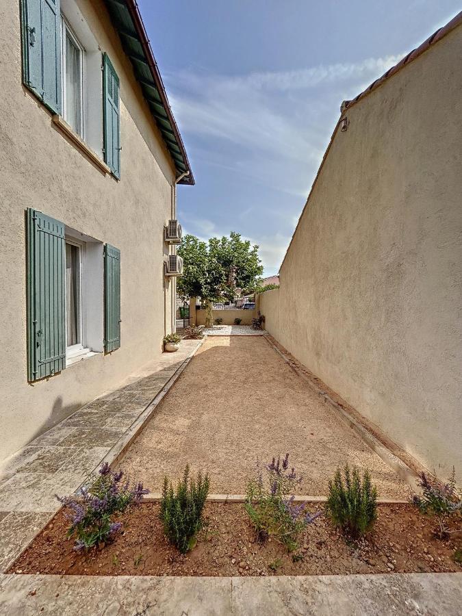 Charmante Maison De Ville Avec Jardin, Terrasse Et Terrain De Petanque Fos-sur-Mer Zewnętrze zdjęcie